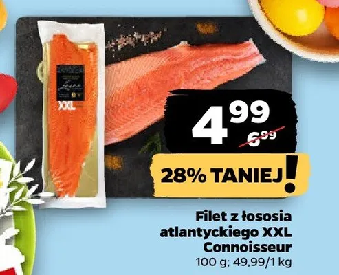 Filet z łososia atlantyckiego promocja w Netto