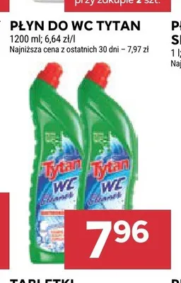 Płyn do WC Tytan promocja w Stokrotka