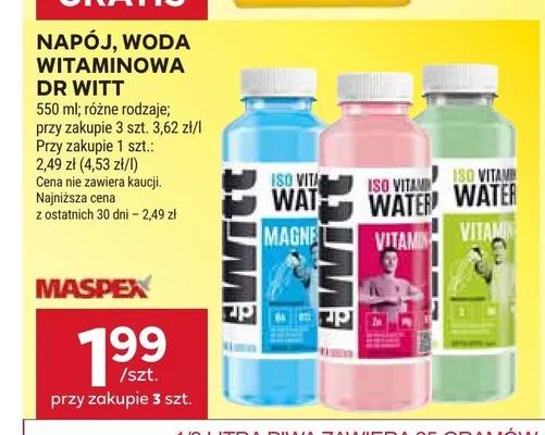 Napój Dr Witt promocja w Stokrotka