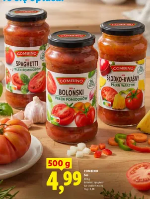 Sos boloński Combino promocja w Lidl
