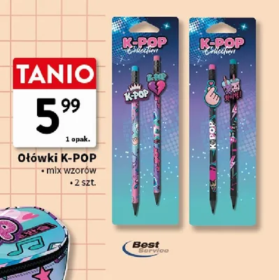 Ołówki K-POP promocja w Intermarche