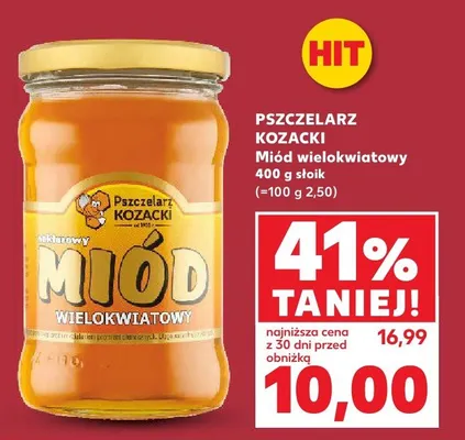 Miód wielokwiatowy promocja w Kaufland