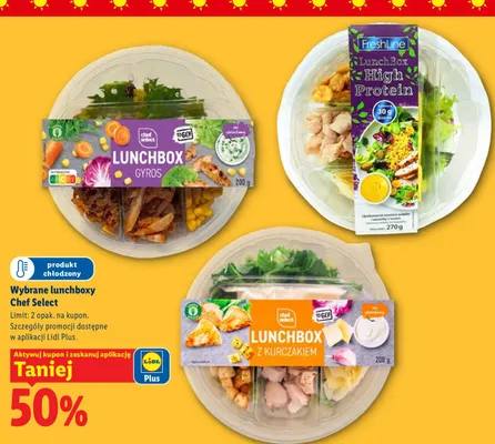 Lunchbox z kurczakiem Chef Select promocja w Lidl