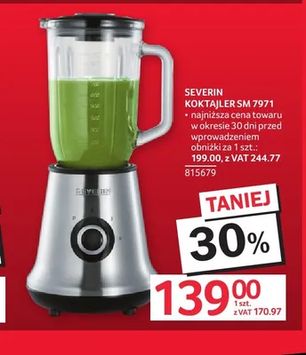 Koktajler Sm 7971 Severin promocja w Selgros
