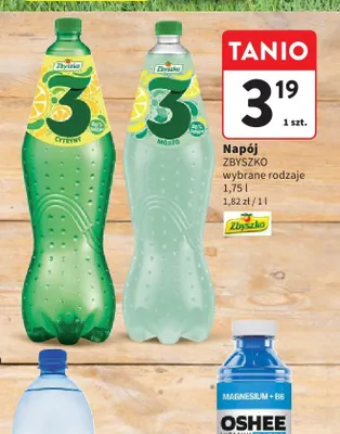 Napój gazowany Zbyszko 3 Mojito promocja w Intermarche