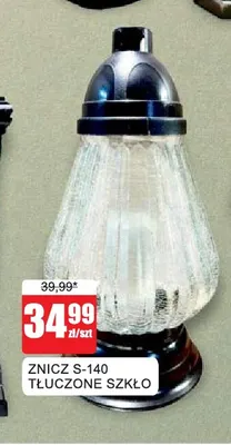 Znicz S-140 tłuczone szkło promocja w Bingo