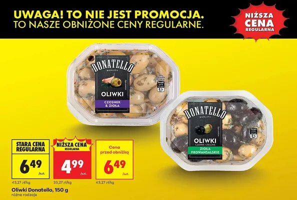 Oliwki zioła prowansalskie promocja w Biedronka