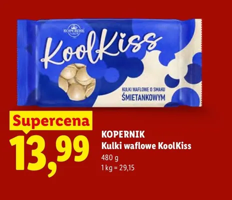 Kulki waflowe KoolKiss Kopernik promocja w Lidl