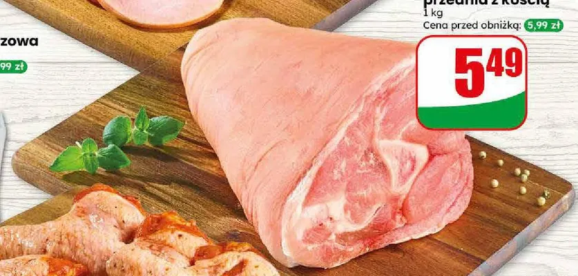 Golonka wieprzowa przednia z kością AGRO Rydzyna promocja w Dino