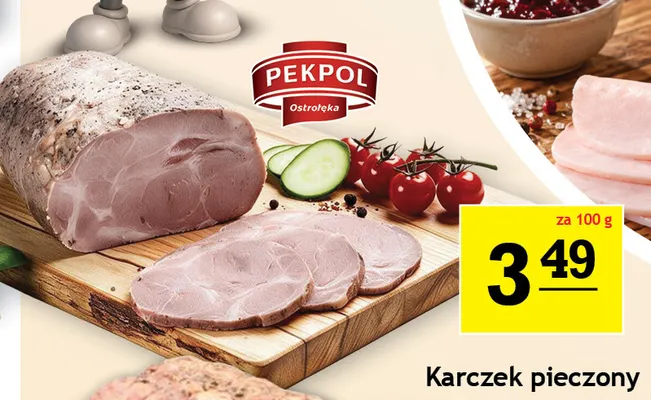 Karczek pieczony na szaro Pekpol promocja w Gram Market