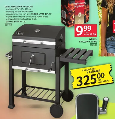 Grill węglowy Angular promocja w Selgros