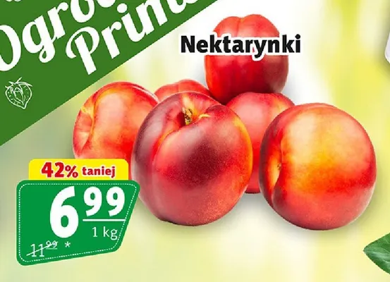 Nektarynki promocja w Prim Market