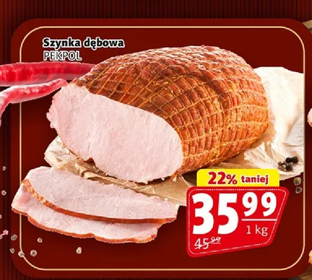Szynka dębowa PEKPOL promocja w Prim Market