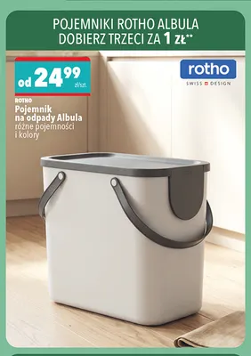 Pojemnik na odpady Rotho Albula promocja w Biedronka