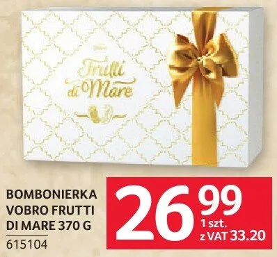 Bombonierka Vobro Frutti di Mare 370g 615104 promocja w Selgros