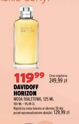 Woda toaletowa Davidoff Horizon promocja w Drogerie Natura