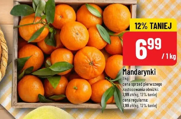 Mandarynki promocja w POLOmarket