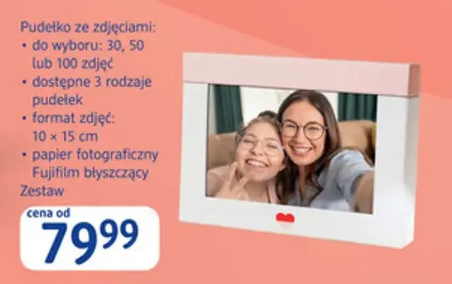 Pudełko ze zdjęciami Zestaw promocja w Drogerie DM