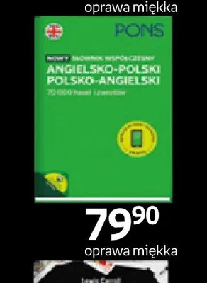 Książka Słownik angielsko-polski polsko-angielski Pons promocja w Empik