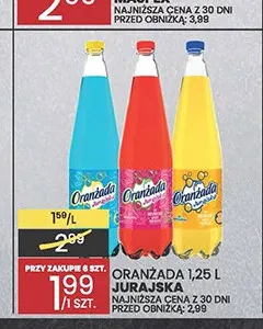 Oranżada Jurajska biała promocja w Wafelek