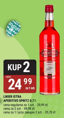 Likier Istra Aperitivo Spritz promocja w bi1