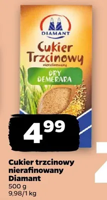 Cukier trzcinowy nierafinowany Diamant promocja w Netto