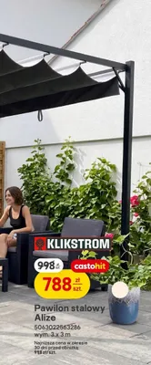 Pawilon stalowy Alize promocja w Castorama