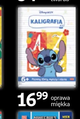 Książka Kaligrafia Disney Uczy oprawa miękka promocja w Empik
