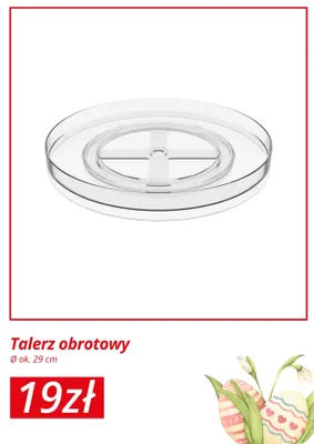 Talerz obrotowy promocja w KiK