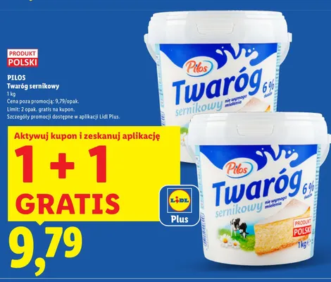 Twaróg sernikowy promocja w Lidl