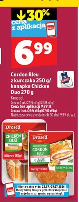 Cordon Bleu z kurczaka Drosed promocja w TOPAZ