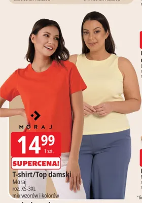 T-shirt/Top damski Moraj promocja w Leclerc