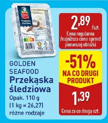 Przekąska śledziowa promocja w Aldi