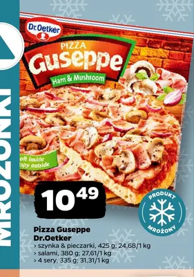 Pizza Guseppe salami Dr.Oetker promocja w Netto