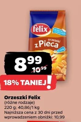 Orzeszki Felix z Pieca promocja w Netto