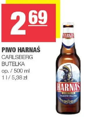 Piwo harnaś butelka promocja w SPAR