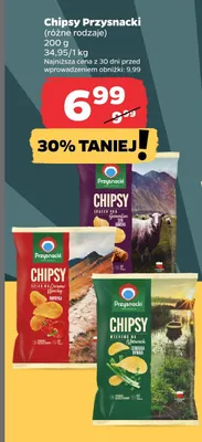 Chipsy Przysnacki promocja w Netto