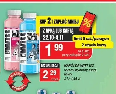 Napój Dr Witt iso promocja w Chorten