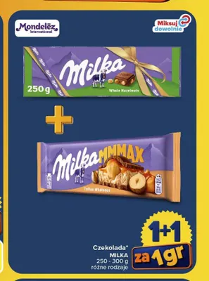 Czekolada Milka Whole Hazelnuts promocja w Carrefour Market