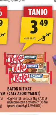Baton Kit Kat Chunky promocja w Arhelan