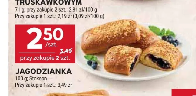 Jagodzianka Stokson promocja w Stokrotka