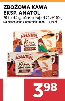 Zbożowa kawa ekspresowa promocja w Stokrotka