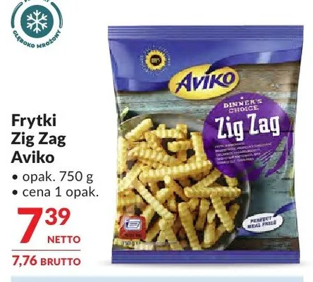 Frytki Zig Zag Aviko promocja w Makro