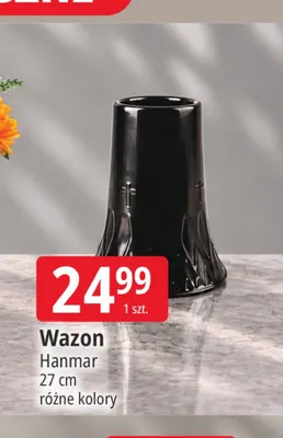 Wazon 27 cm Hanmar promocja w Leclerc
