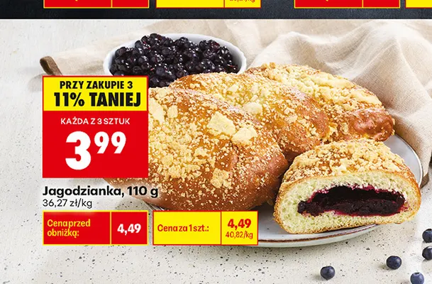Jagodzianka promocja w Biedronka