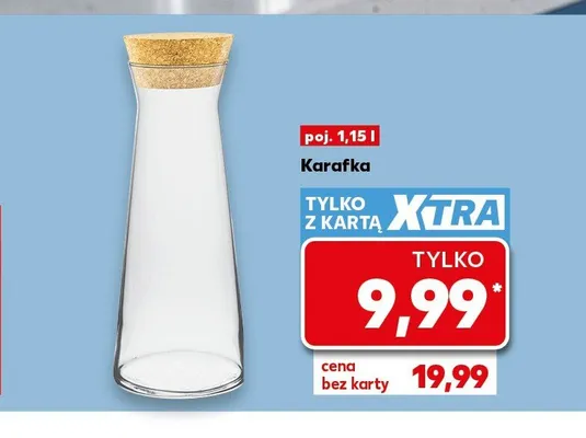 Karafka 1,15 l promocja w Kaufland