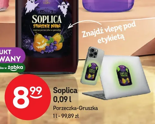 Likier Soplica Porzeczka-Gruszka promocja w Żabka