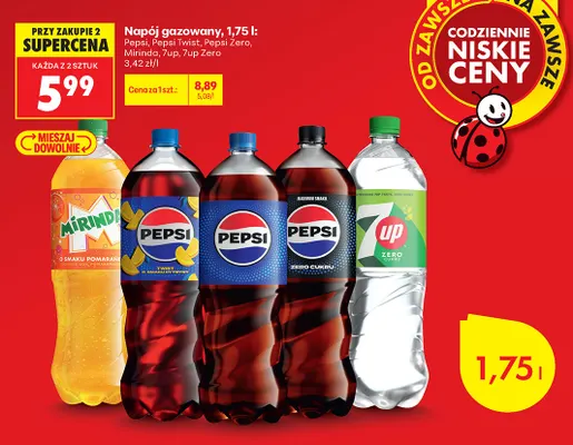 Napój gazowany Pepsi promocja w Biedronka