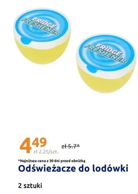 Odświeżacze do lodówki Fridge Freshener promocja w Action