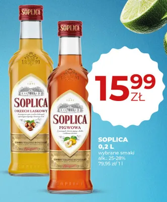 Nalewka wybrane smaki promocja w Duży Ben